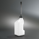 Tuff Jug 10L White w/ Standard Cap & Auto-Stop Spout (GEN 3)